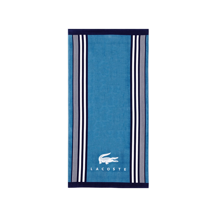 Lacoste Oki 100 Cotton Beach Towel & Reviews Wayfair